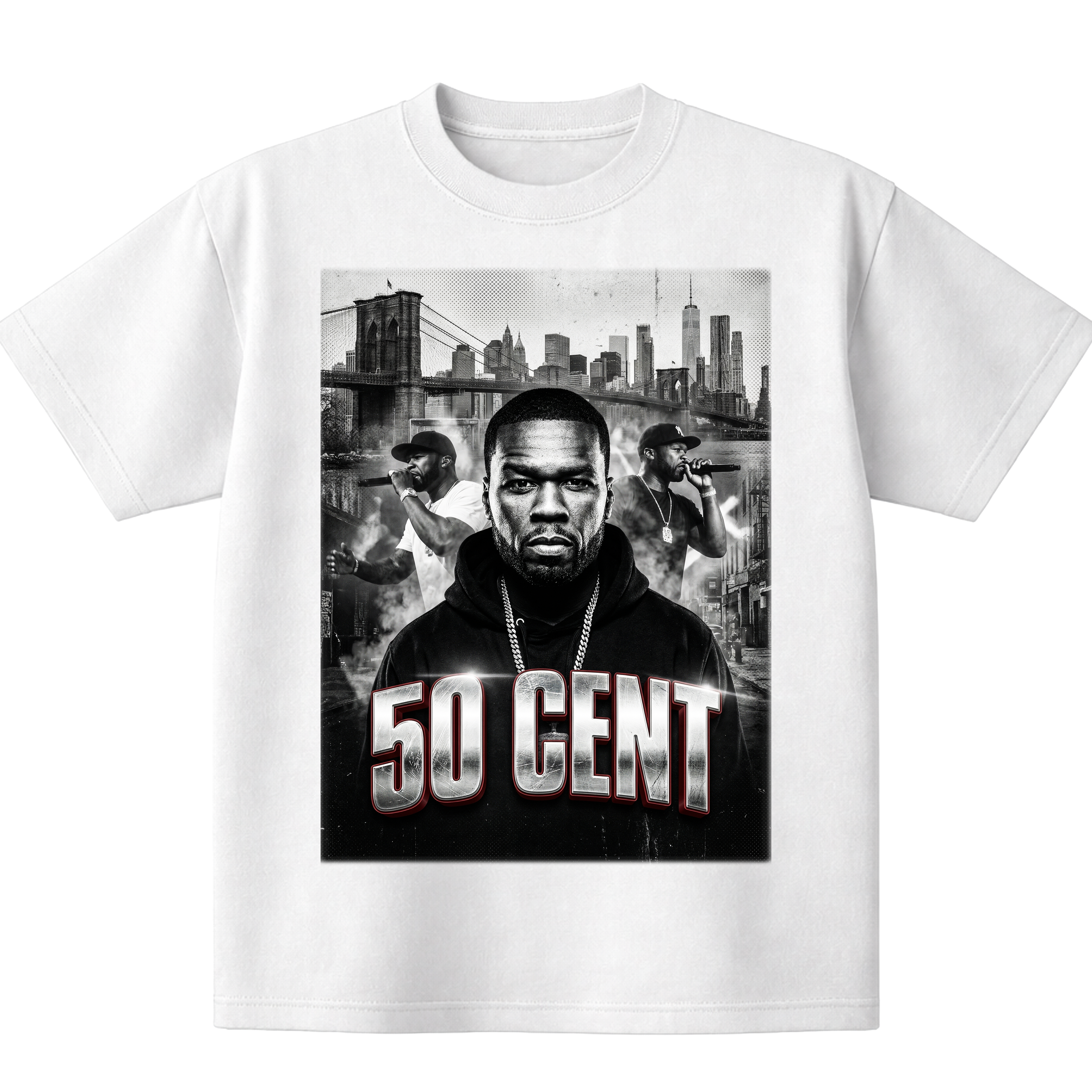 50 Cent Graphic Tee | CheckList Apparel – CheckList Apparel