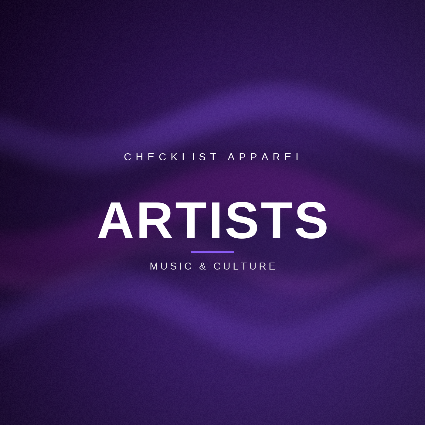 Artists 🎤