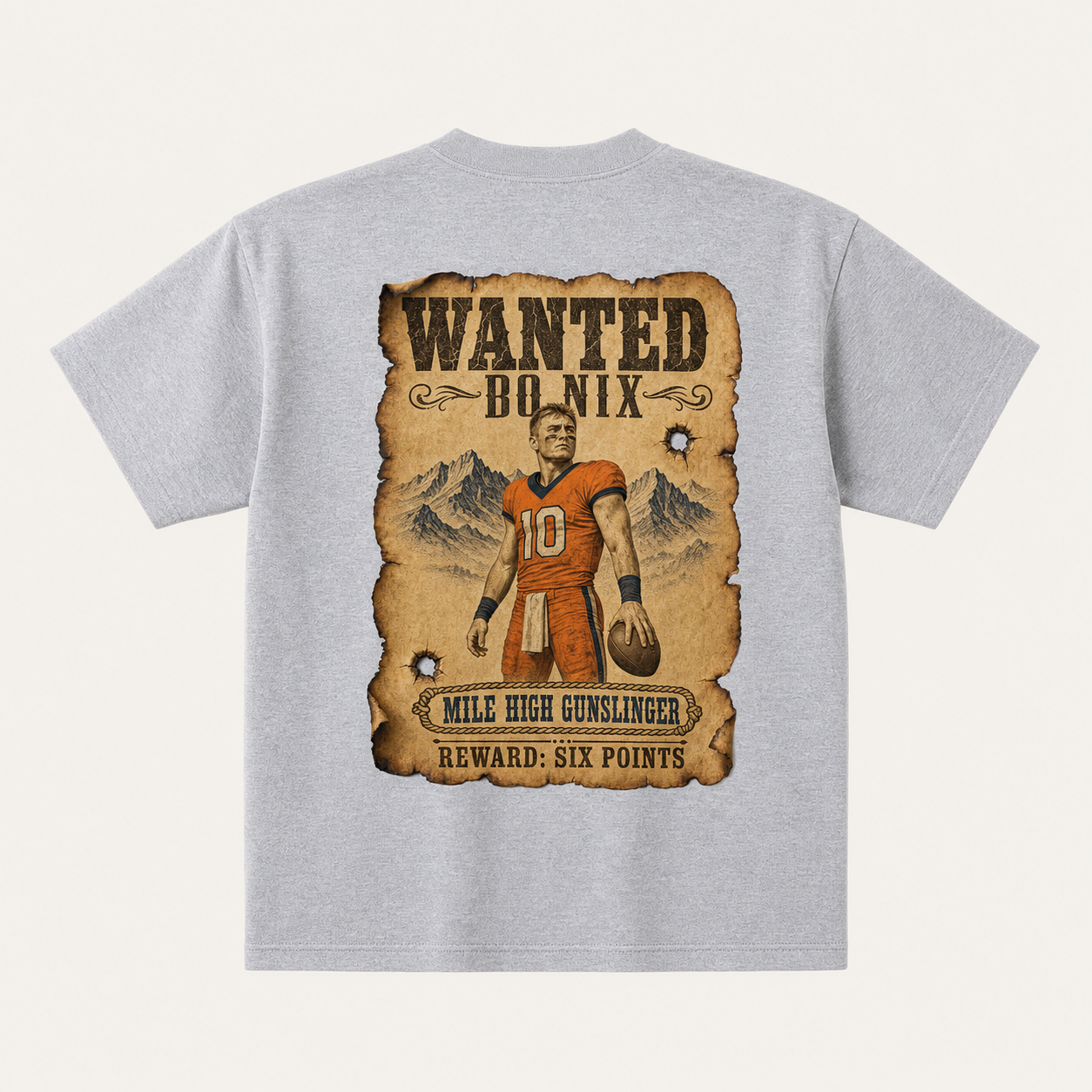 Bo Nix "Most Wanted" Tee