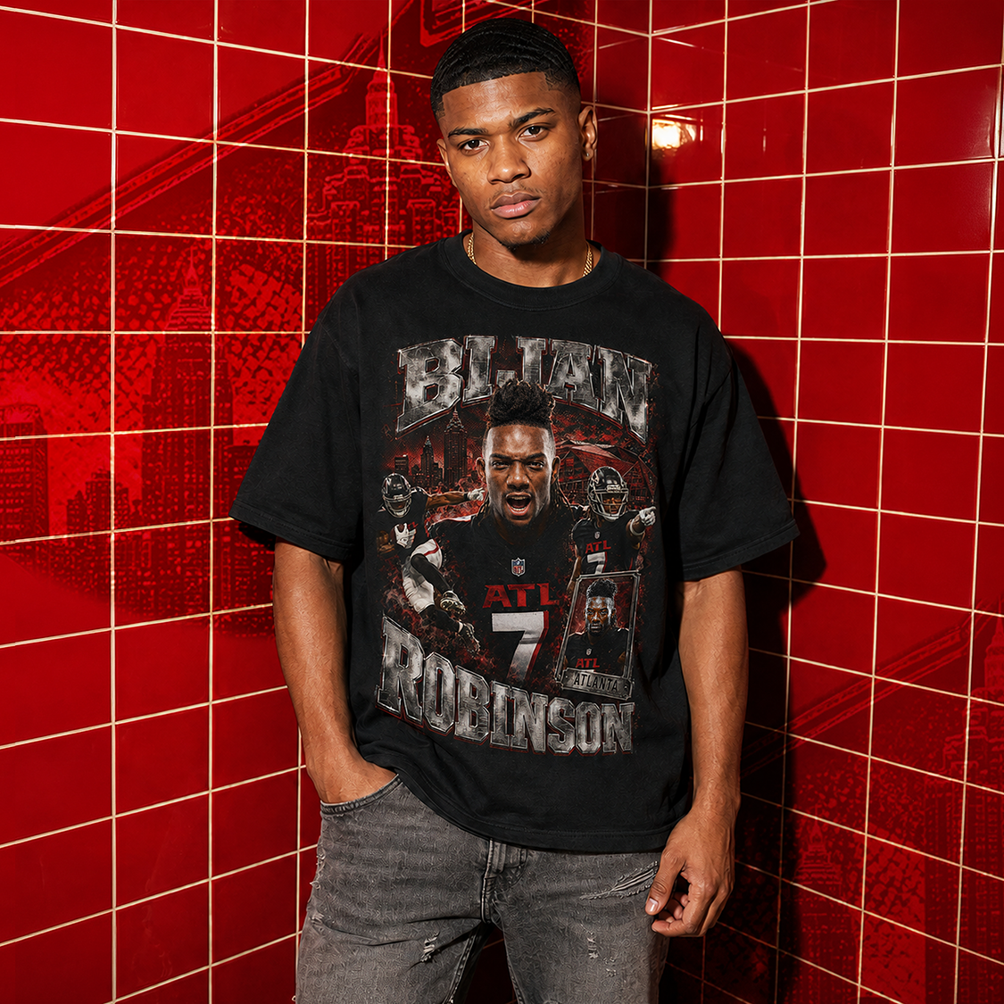 Bijan Robinson ATL Tee