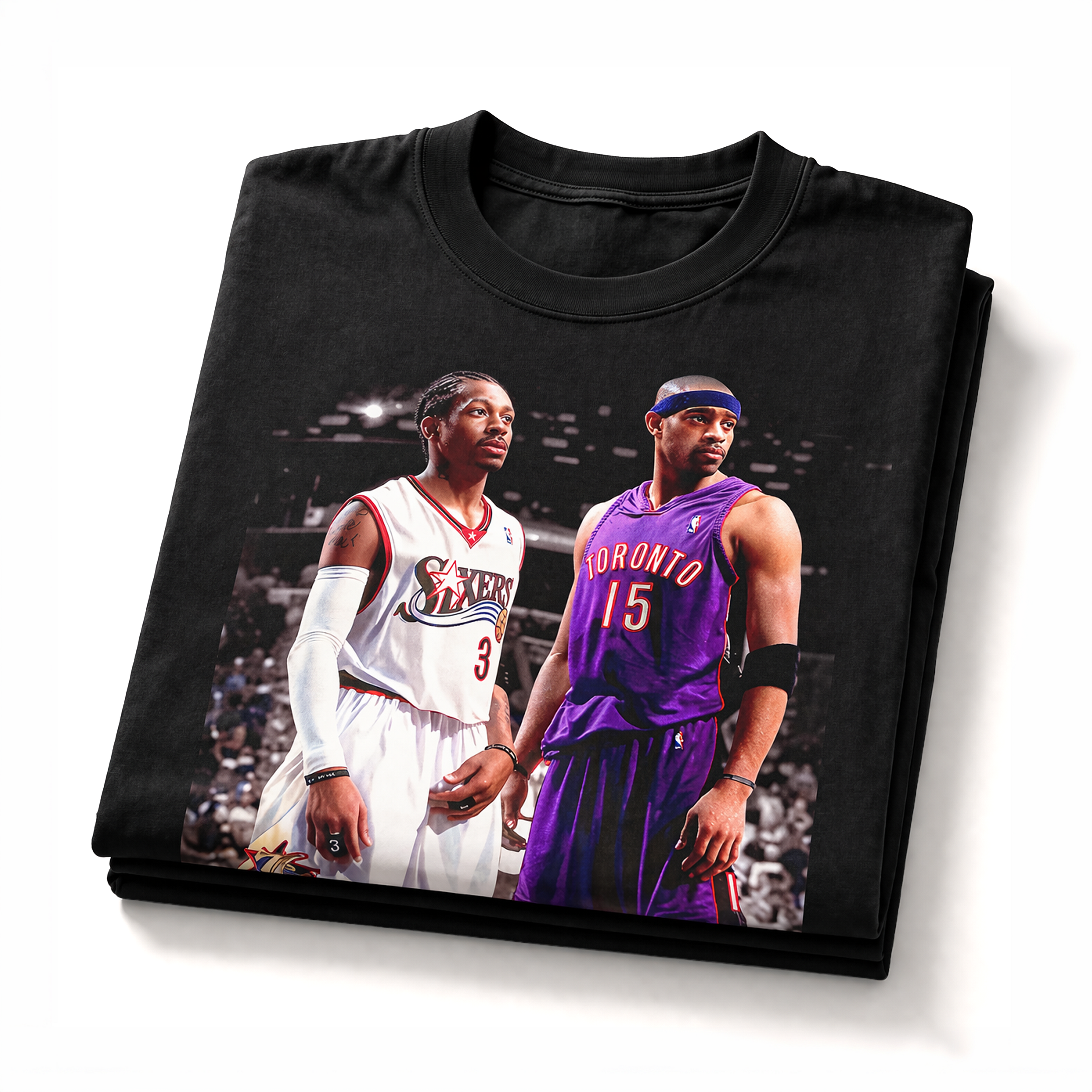 Allen Iverson and Vince Carter Vintage T-Shirt