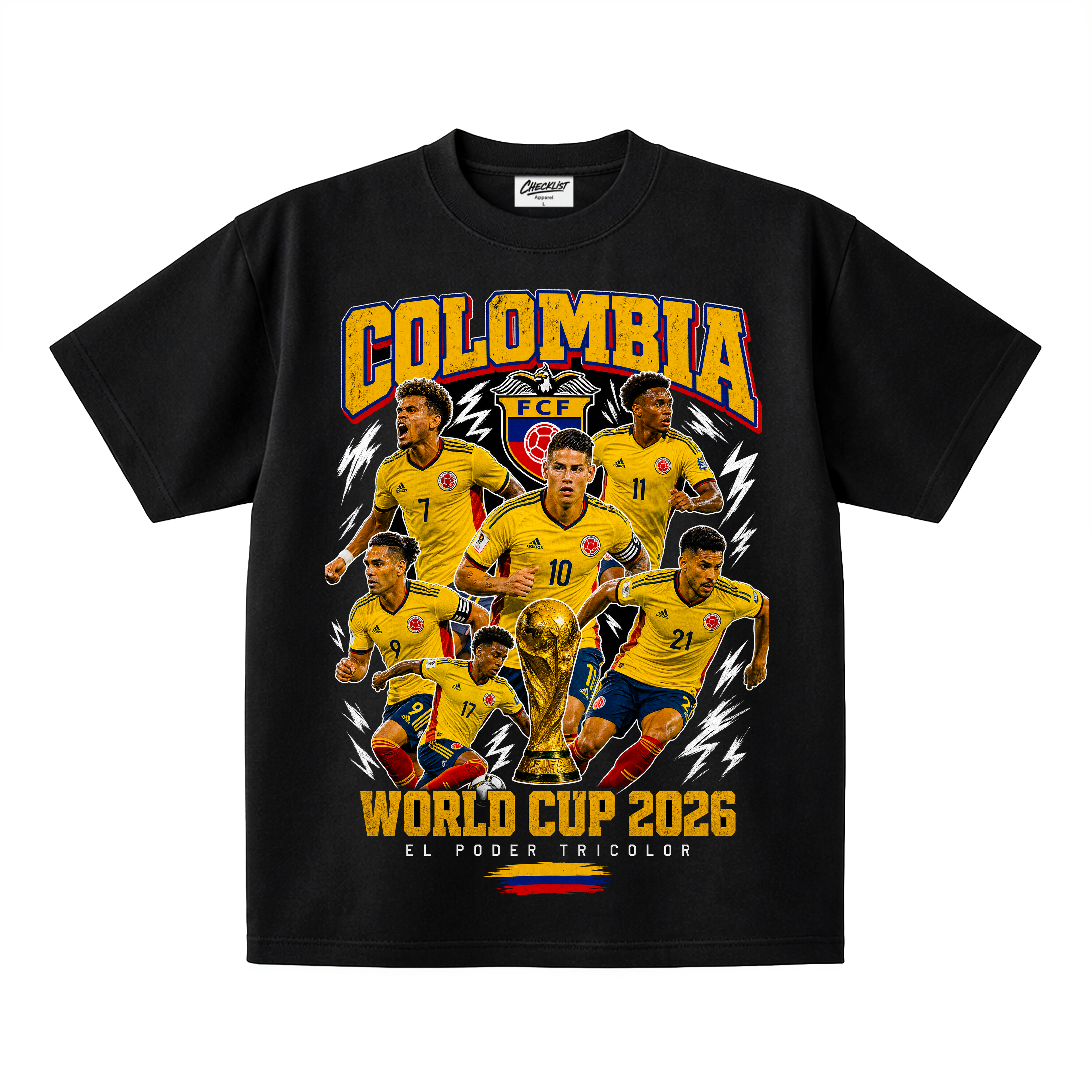 Colombia World Cup 2026 Tee