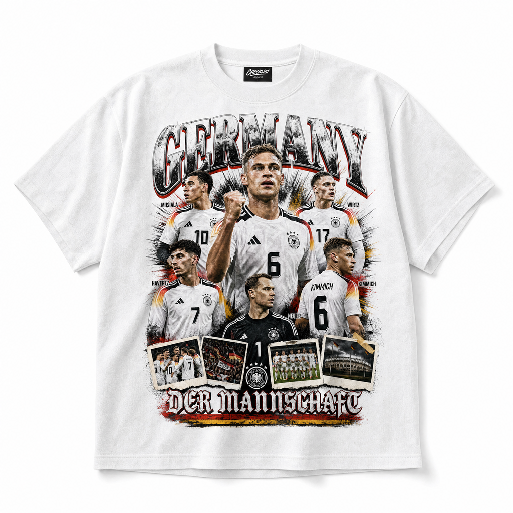 Germany Der Mannschaft World Cup 2026 Tee - White