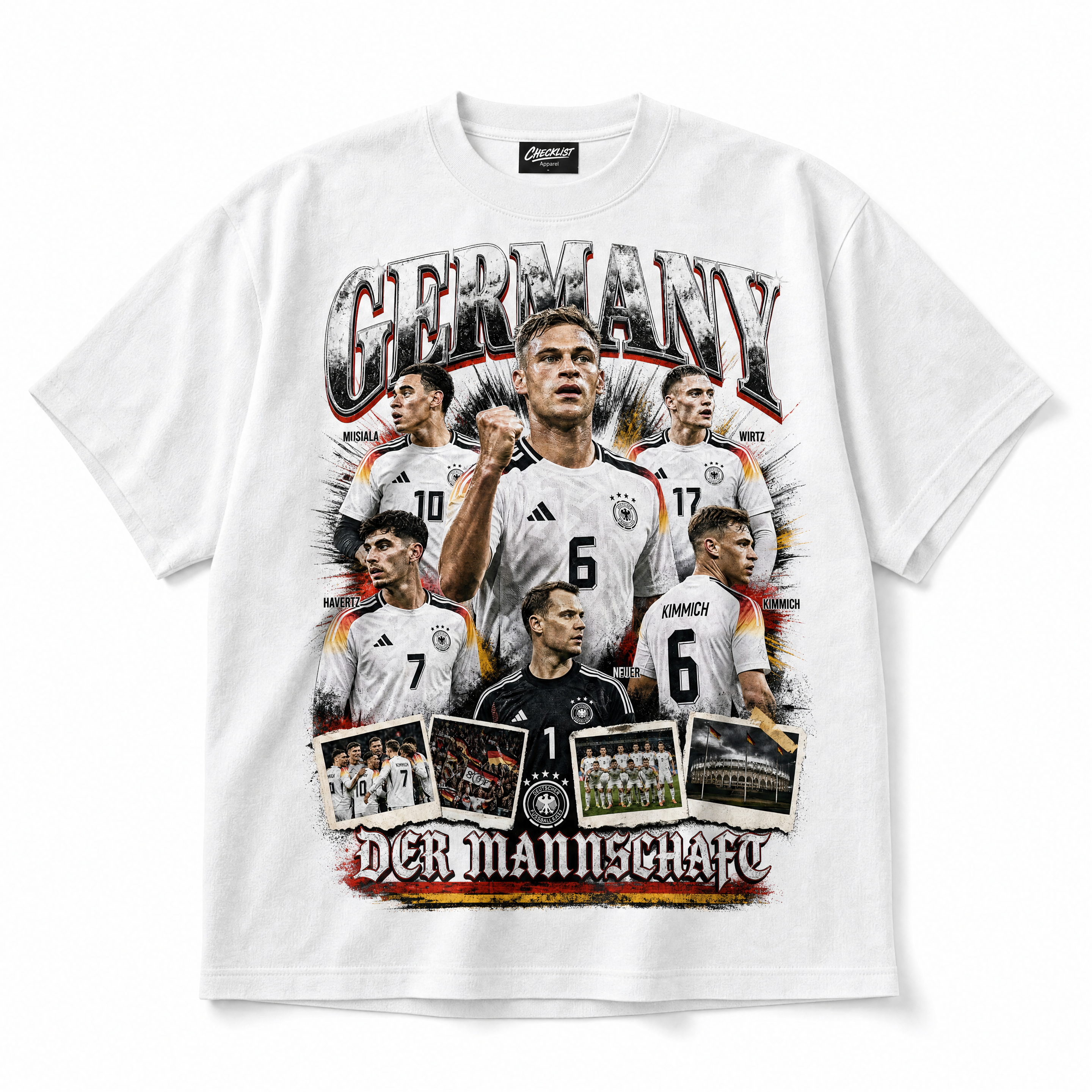 Germany Der Mannschaft World Cup 2026 Tee - White