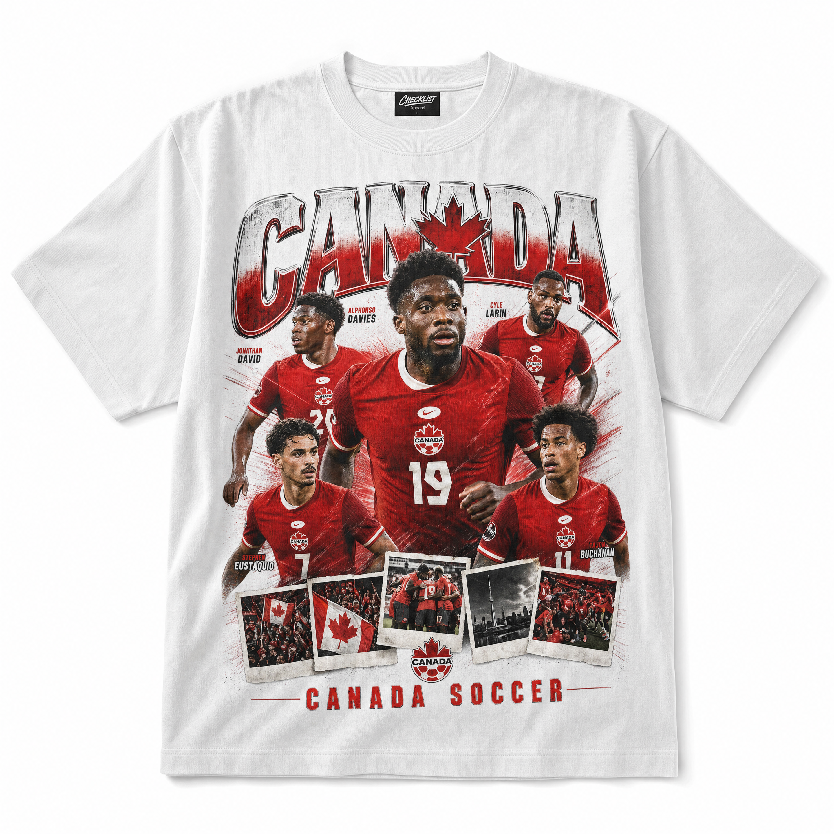 Canada Soccer World Cup 2026 Tee - White