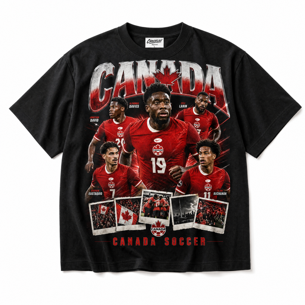 Canada Soccer World Cup 2026 Tee - Black
