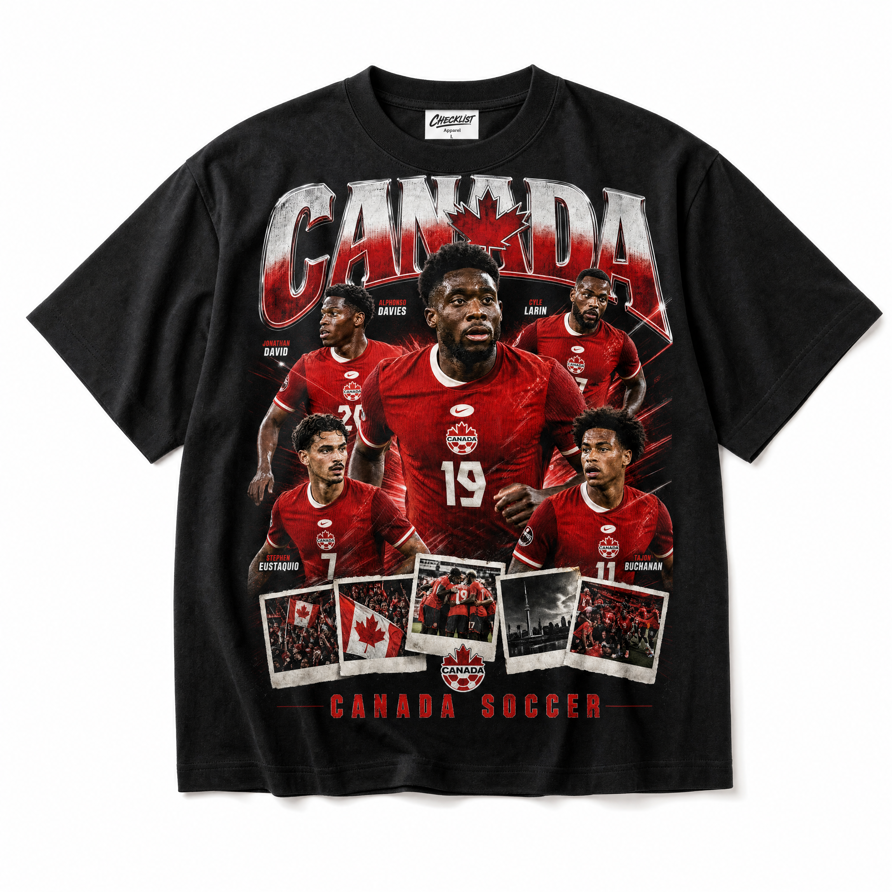 Canada Soccer World Cup 2026 Tee - Black
