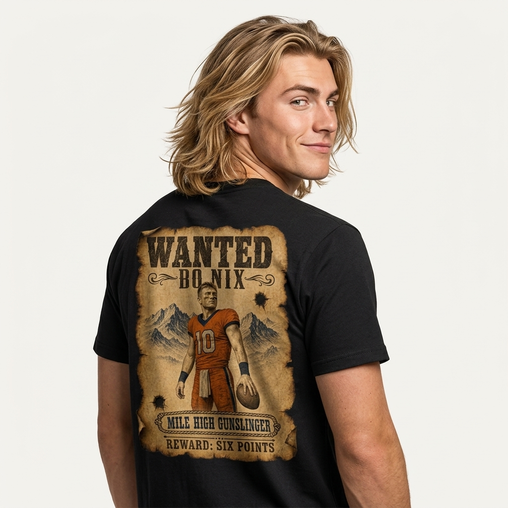 Bo Nix "Most Wanted" Tee