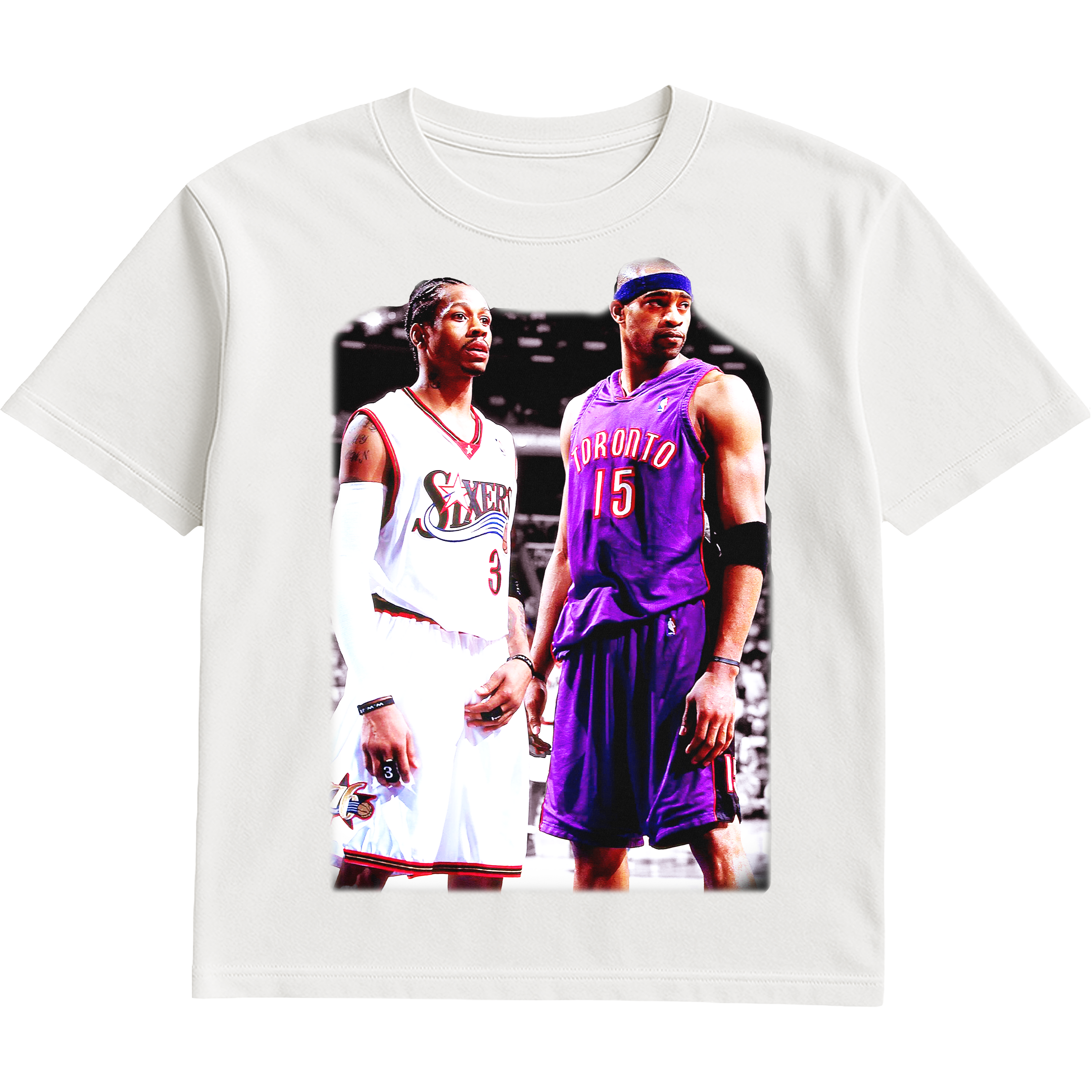 Allen Iverson and Vince Carter Vintage T-Shirt