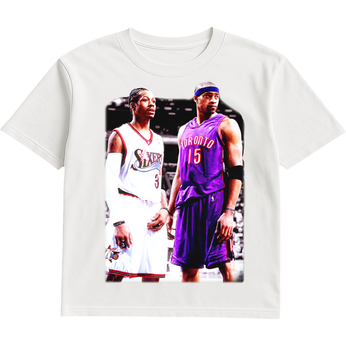 Allen Iverson and Vince Carter Vintage T-Shirt