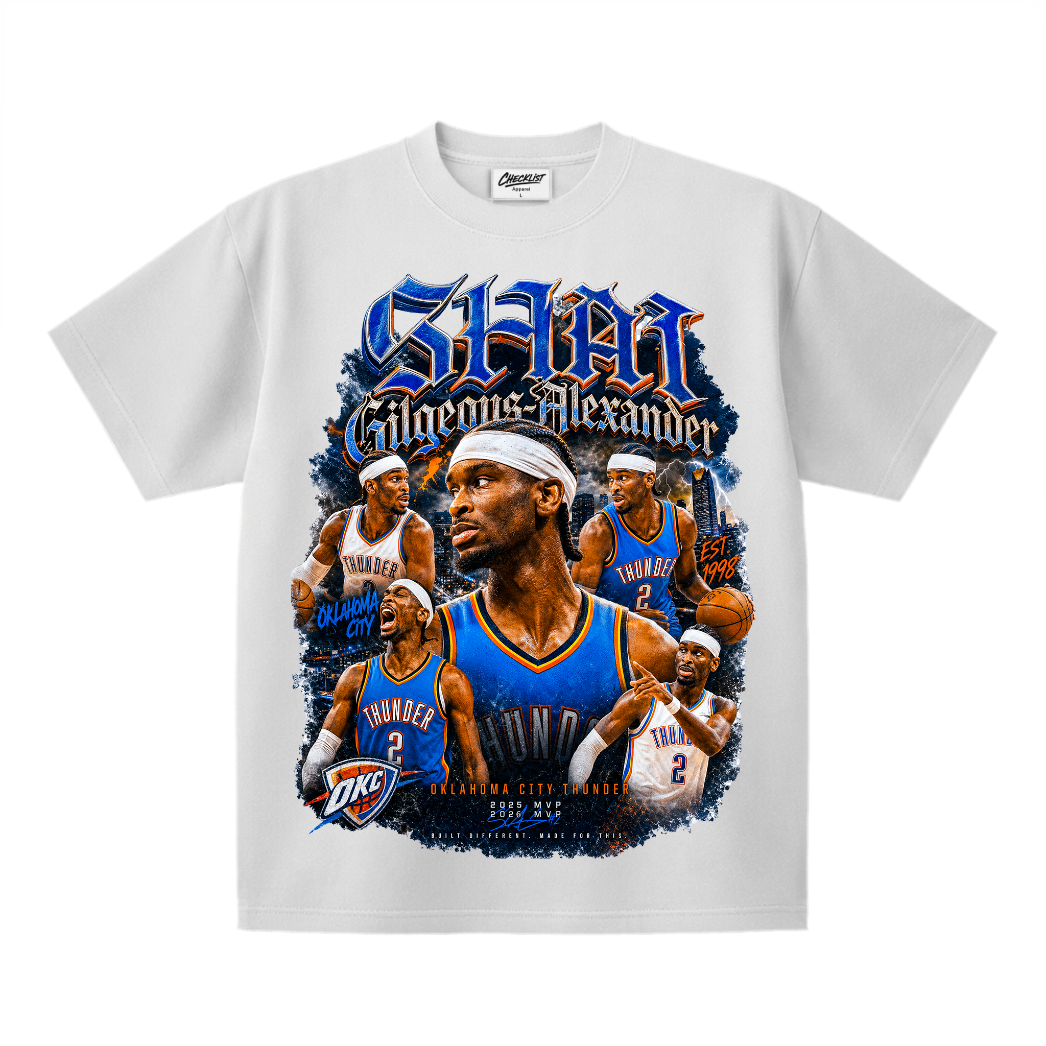 Shai Gilgeous-Alexander "2025 + 2026 MVP" Tee