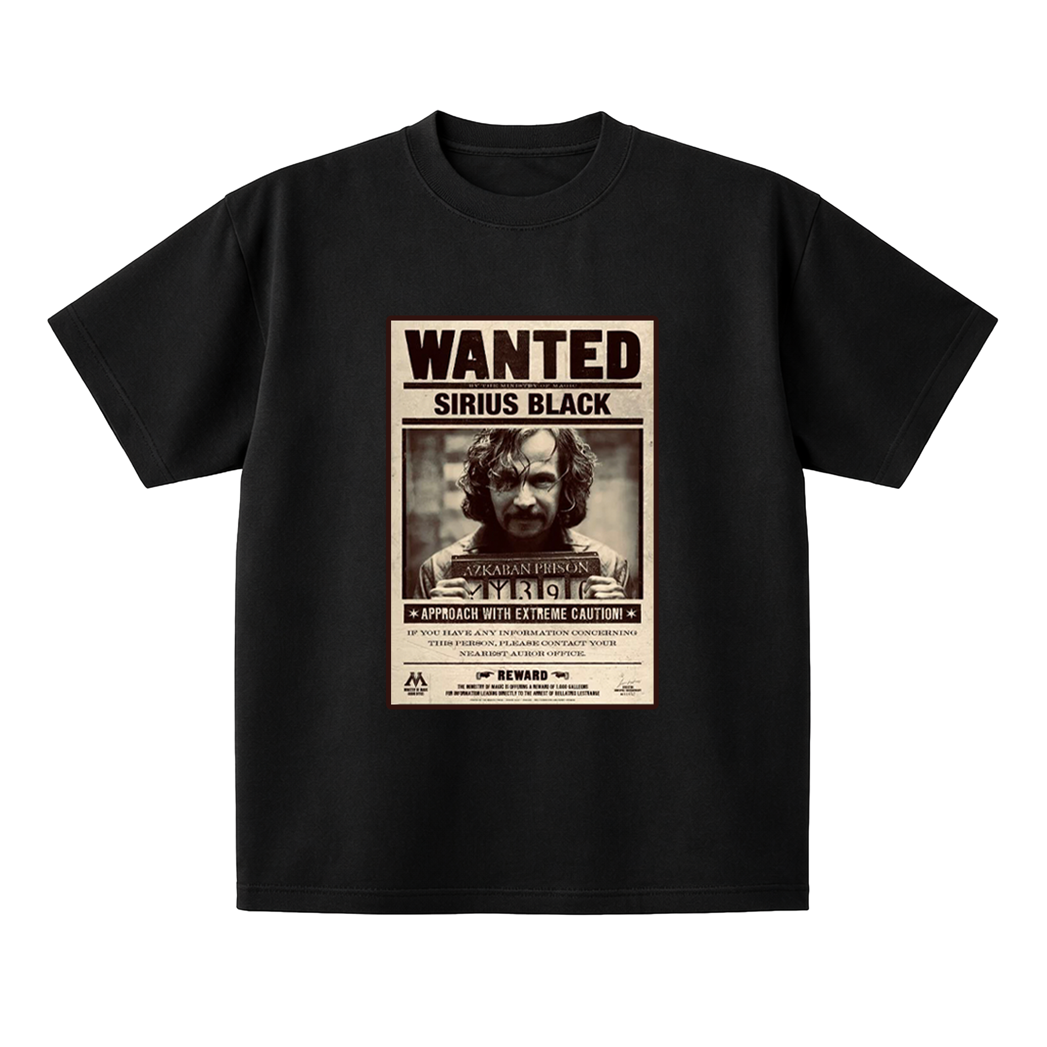 Sirius Black Wanted Azkaban Poster T-Shirt