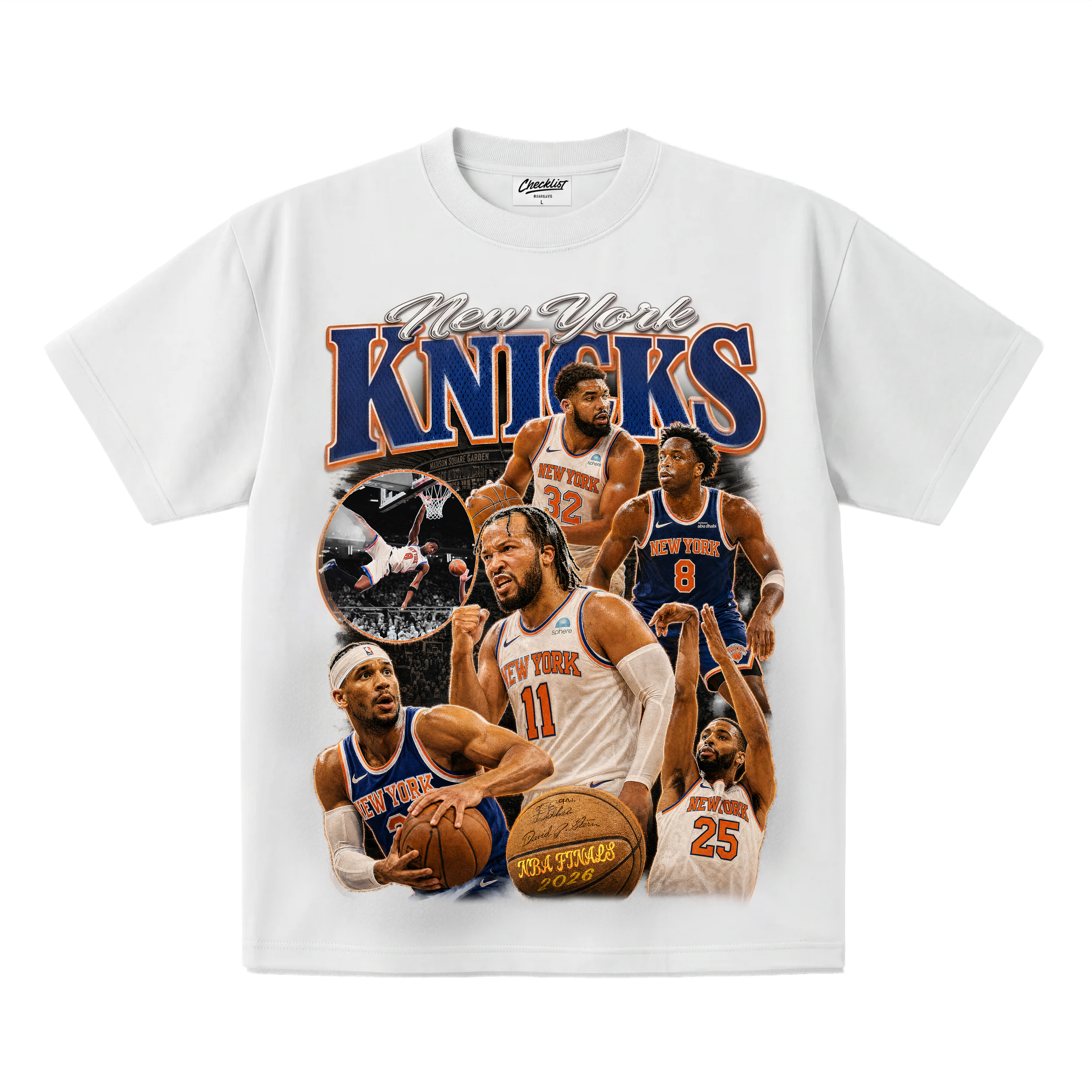 New York Knicks Starting Five Tee